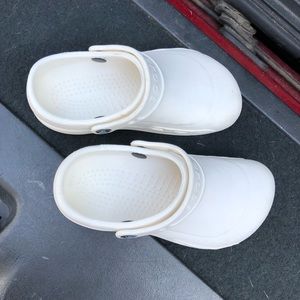 White crocs